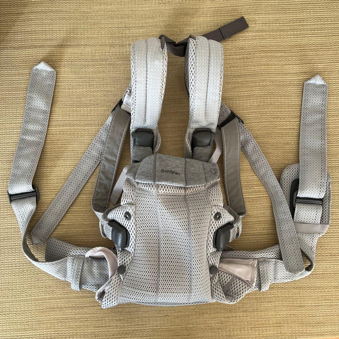 BABYBJÖRN 抱っこ紐 グレー メッシュ