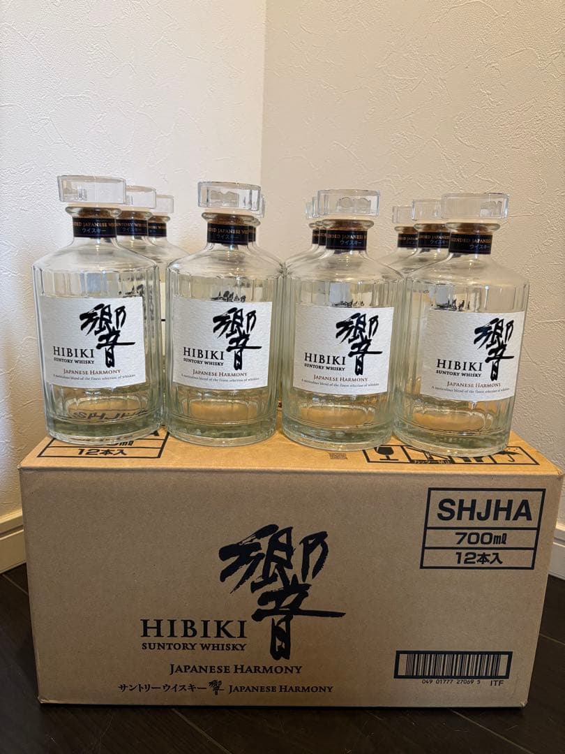 サントリー響ジャパニーズハーモニー 空瓶 １２本セット