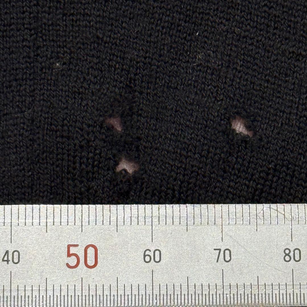 JOHN SMEDLEY モックネックニット ブラック 英国製