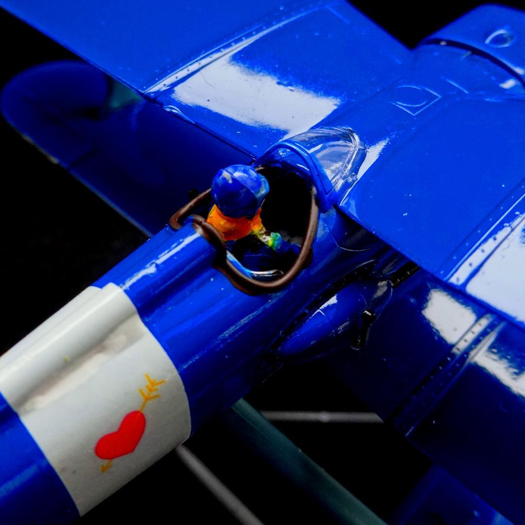 1/48 紅の豚　カーチスR3C-0　“非公然水上戦闘機”　完成品