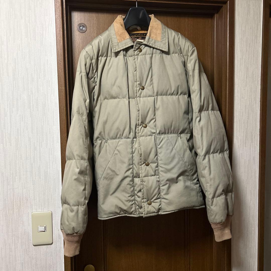 エディーバウアー　ダウンジャケット　スナップジャック　黒タグ　送料込み