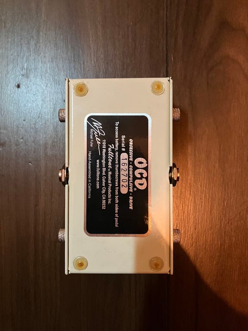 ギター fulltone ocd v2