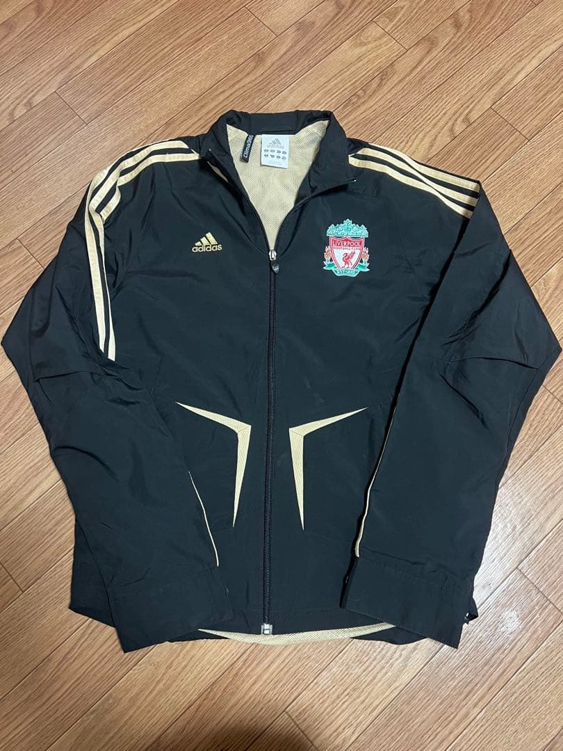 Liverpool FC adidas ジャージセット 黒　Mサイズ　リバプール