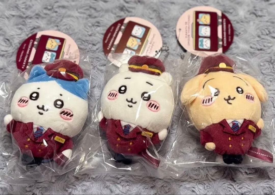 ちいかわ 阪急電車 阪急電車なマスコット（ちいかわ、ハチワレ、うさぎ）