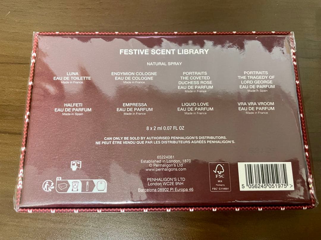 Penhaligon ペンハリガン フェスティブ セント ライブラリー 香水