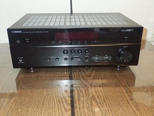 YAMAHA RX-V481 AVアンプ 快調良音・リモコン無し・アプリ便利です