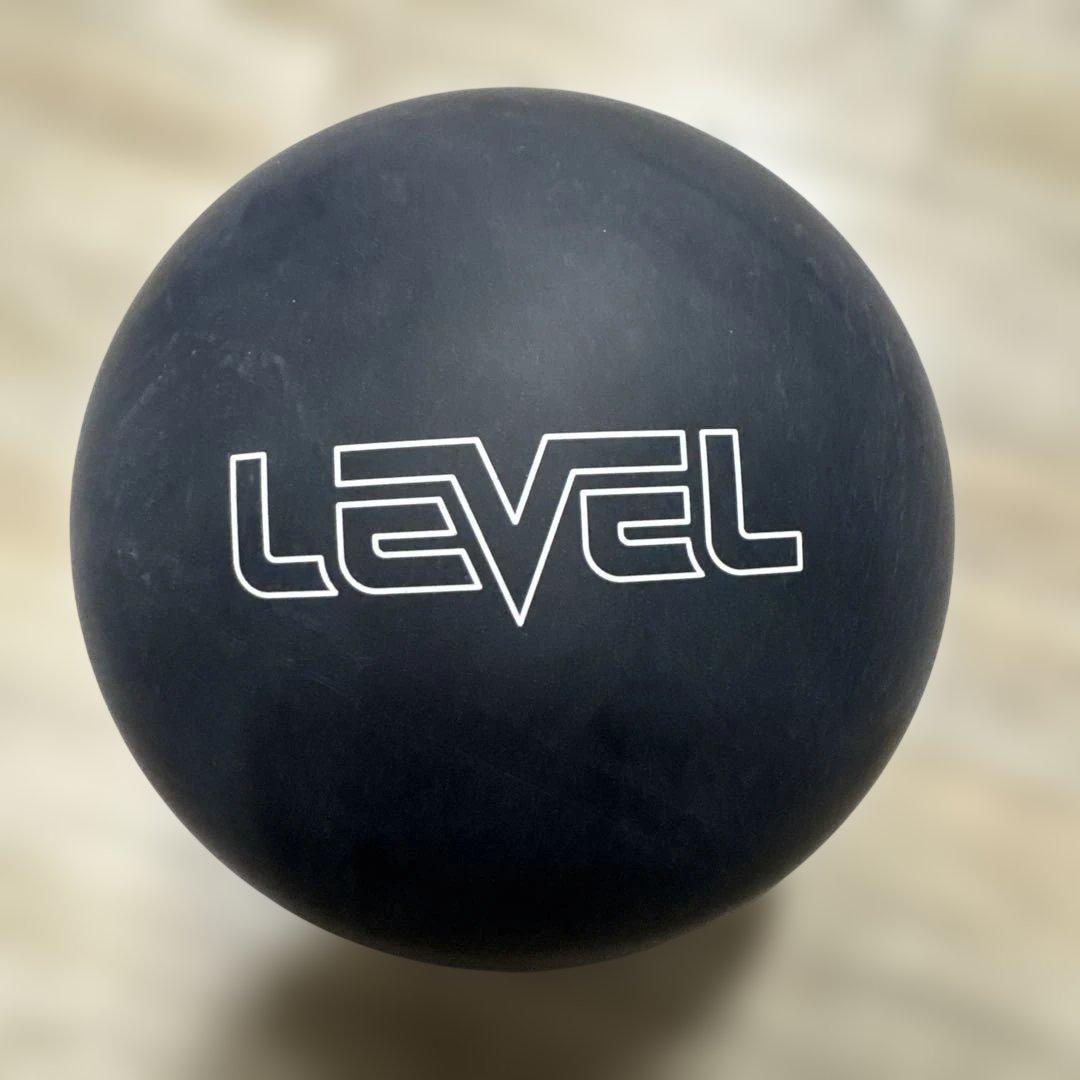 LEVEL ブラック ボウリングボール 15LB 2OZ