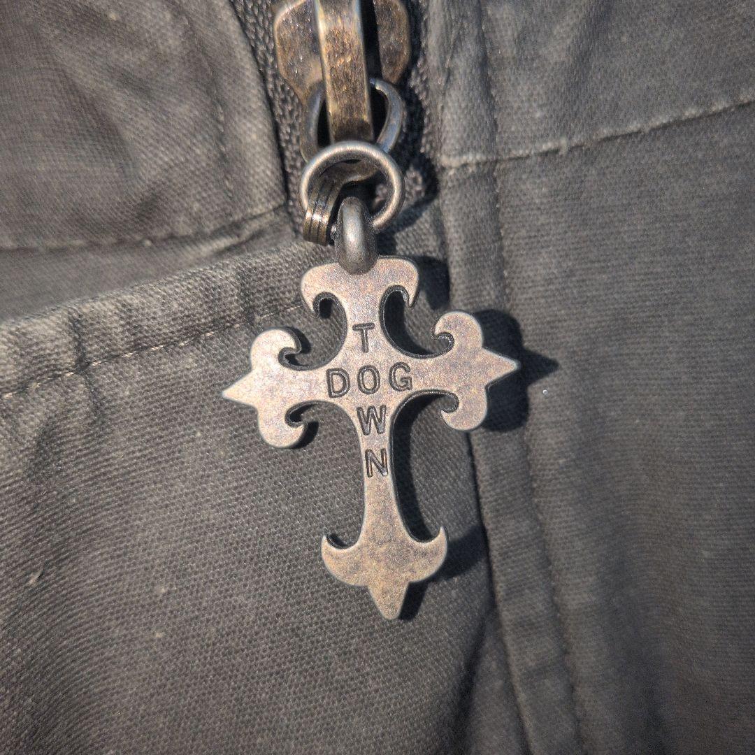 希少　dogtown type N-2B ドクロ　刺繍　XLサイズ　キ