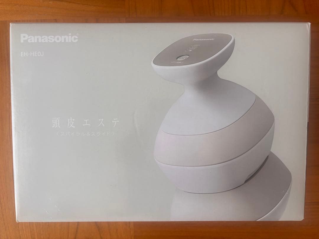 未使用 Panasonic 頭皮エステ　スパイラル&スライド　EH-HEOJ-S