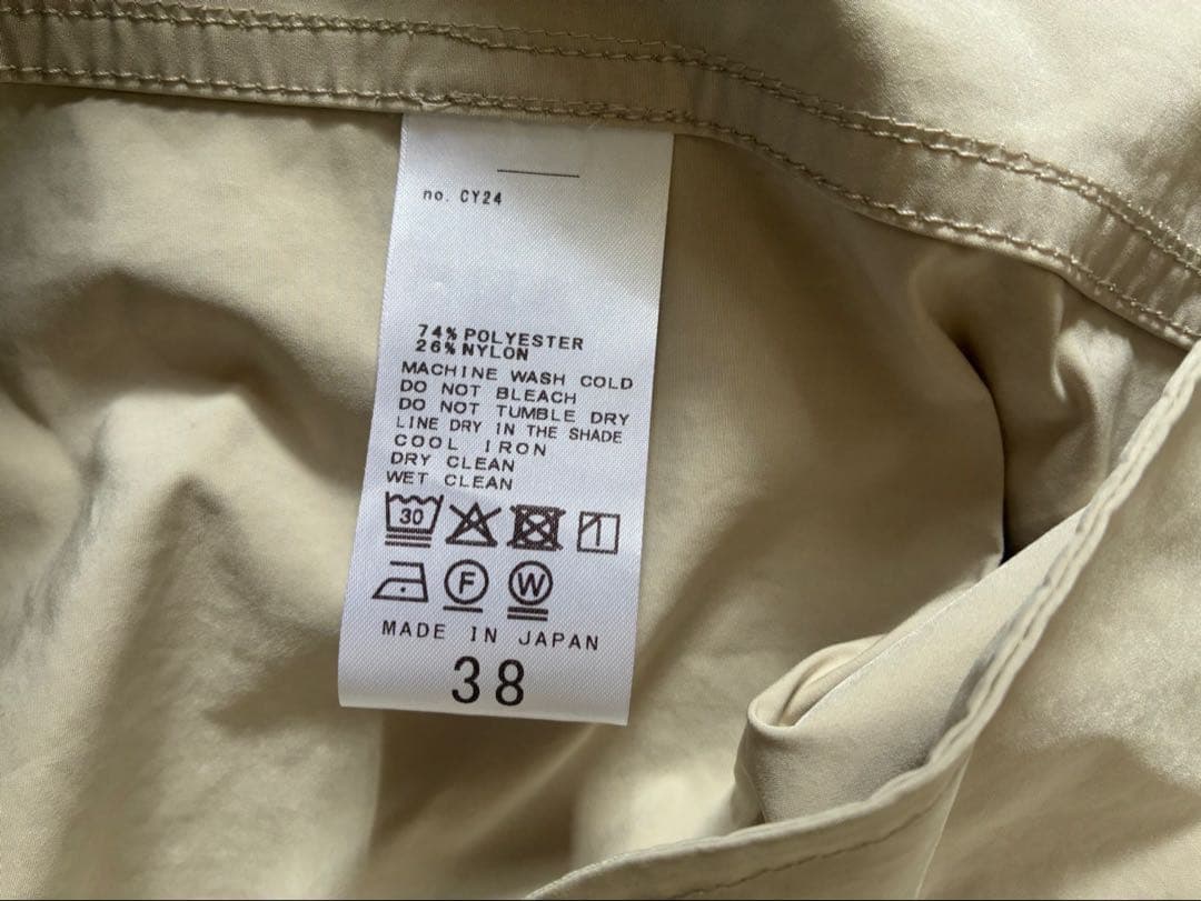 【koko】プラージュ　撥水ハーフモッズコート