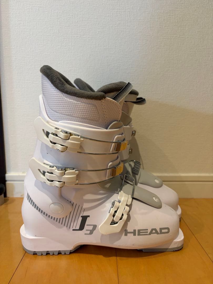HEAD J3 スキー用ブーツ 子ども用 ホワイト　23.0〜23.5cm