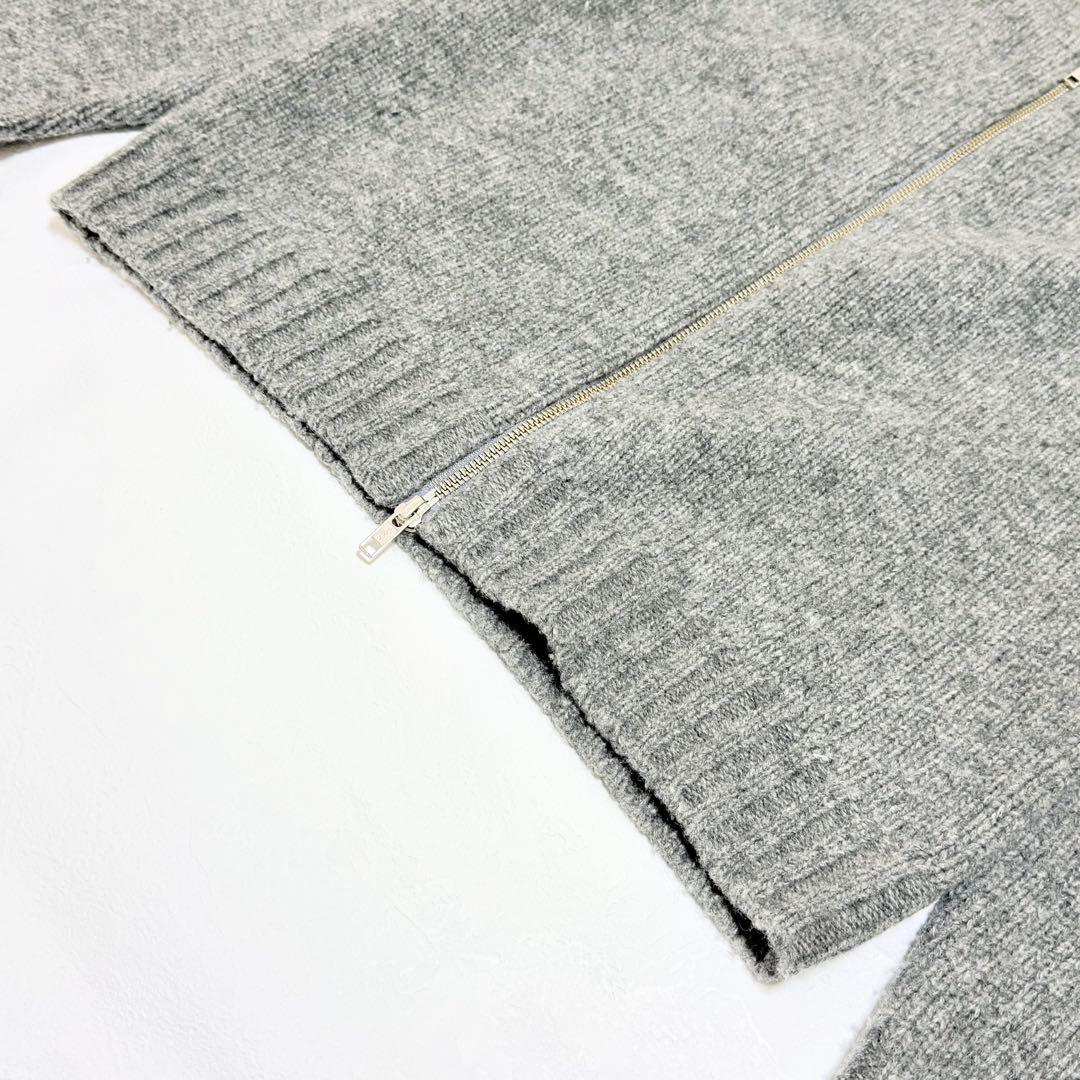 KAIKO カイコー SHRINK ZIP CARDIGAN ニット フルジップ