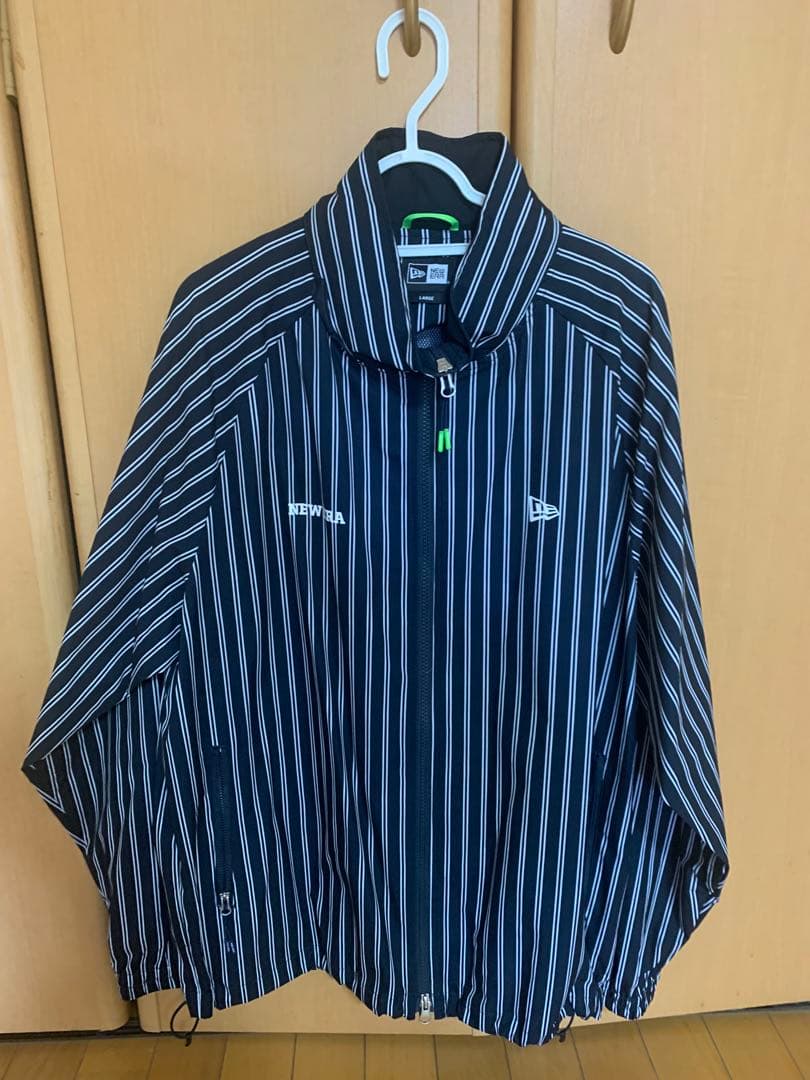NEW ERA ストライプジャケット Lサイズ
