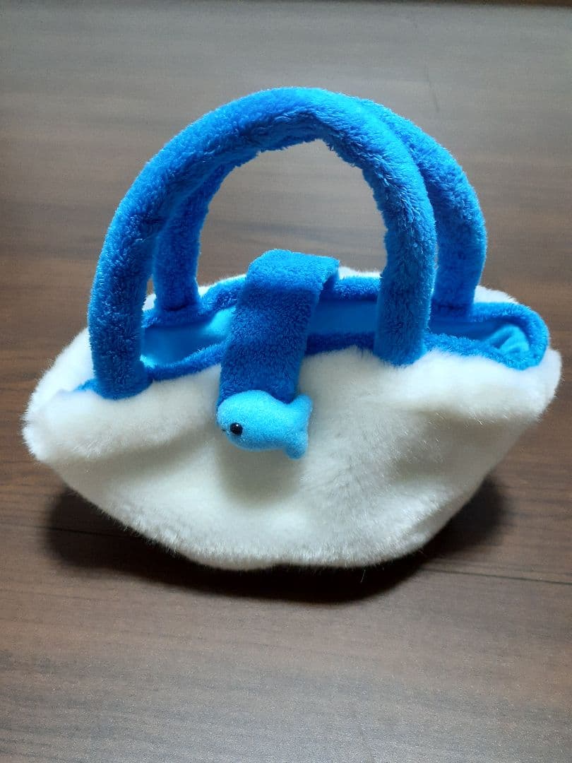 【未使用】CUTE　ぬいぐるみ生地　ふわふわバック