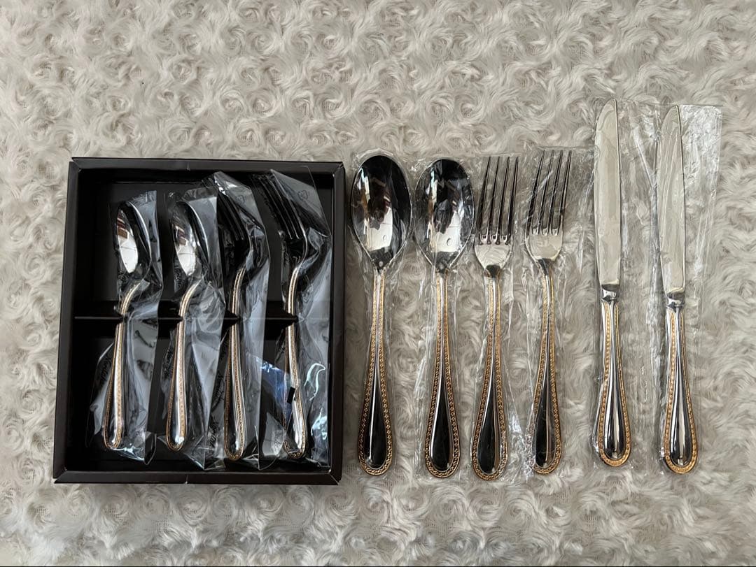 ノリタケ　カトラリーセット　ゴールドマーキス　ディナーセット〈10本セット〉