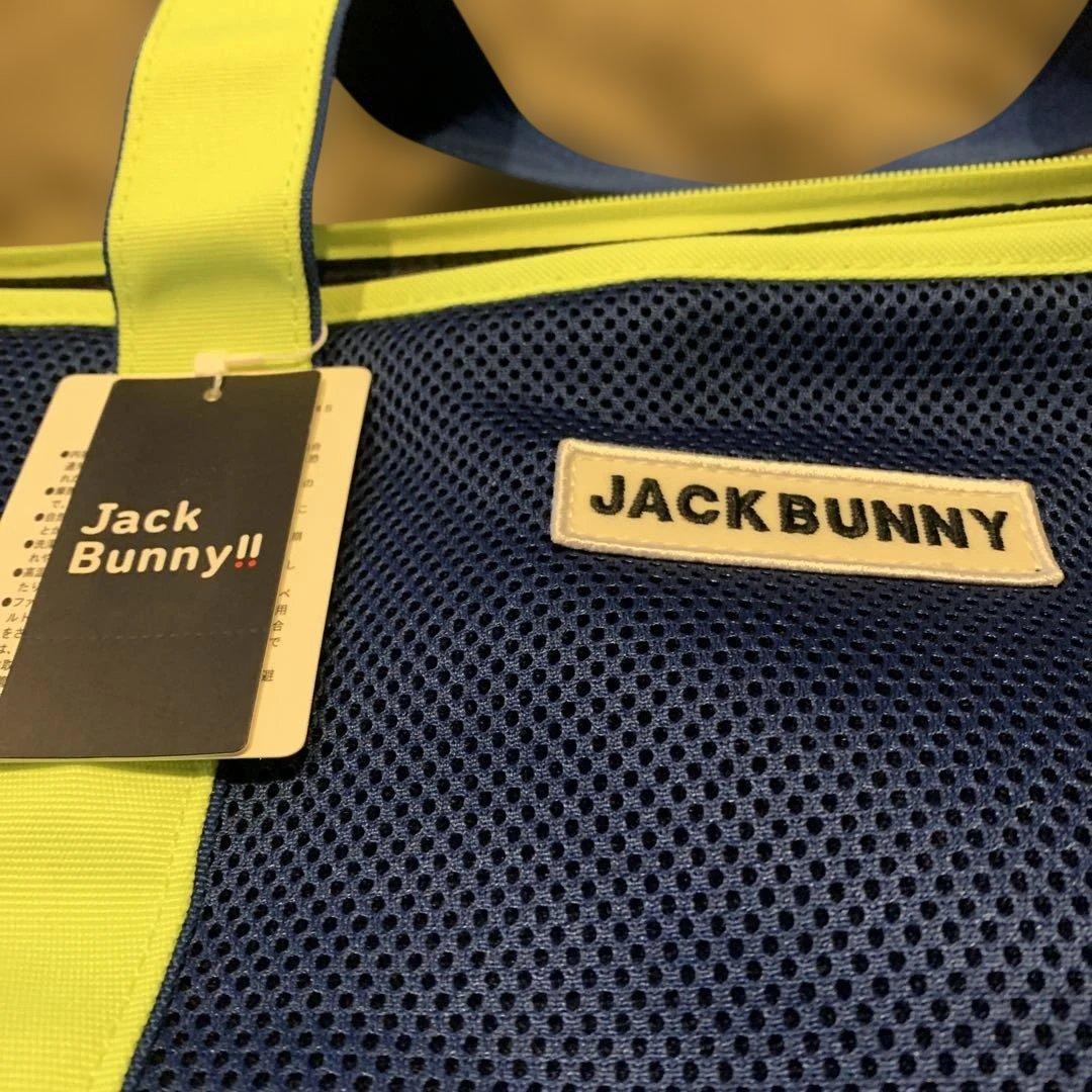 JACKBUNNY メッシュトートバッグ ネイビー