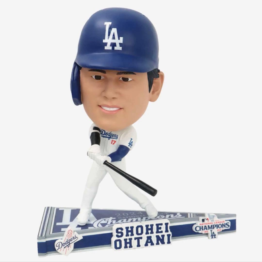 大谷翔平 【限定】ボブルヘッド　ビッグヘッド　チャンピオン ペナント　ドジャース