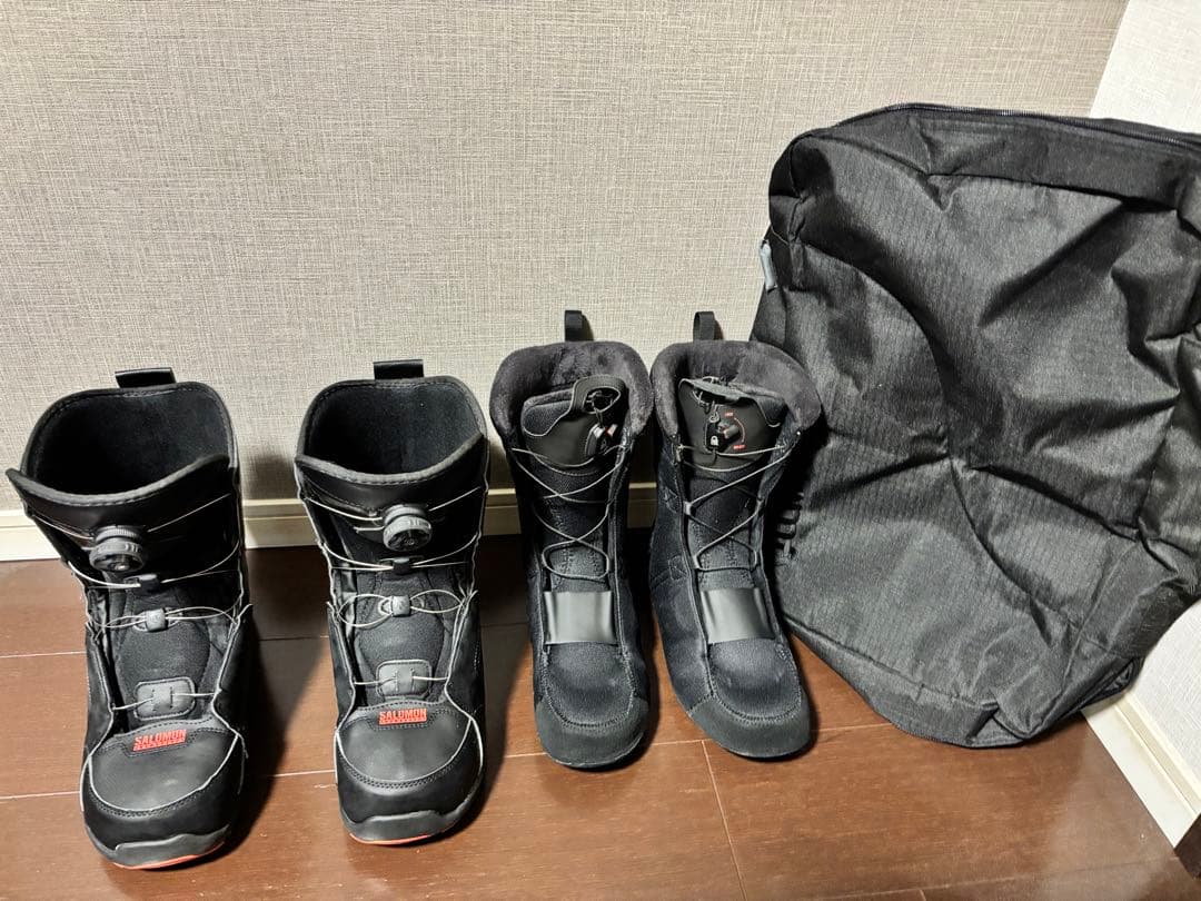 Salomon スノーボードブーツとバッグセット faction boa