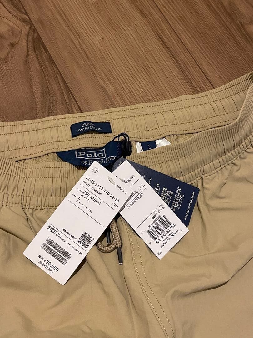 Beams 別注LONG TRAVELER SWIM SHORTS L