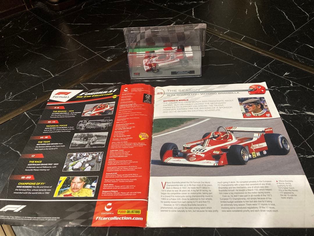 特別仕様　日本未発売　F1マシンコレクション　アルファロメオ177 イタリアGP