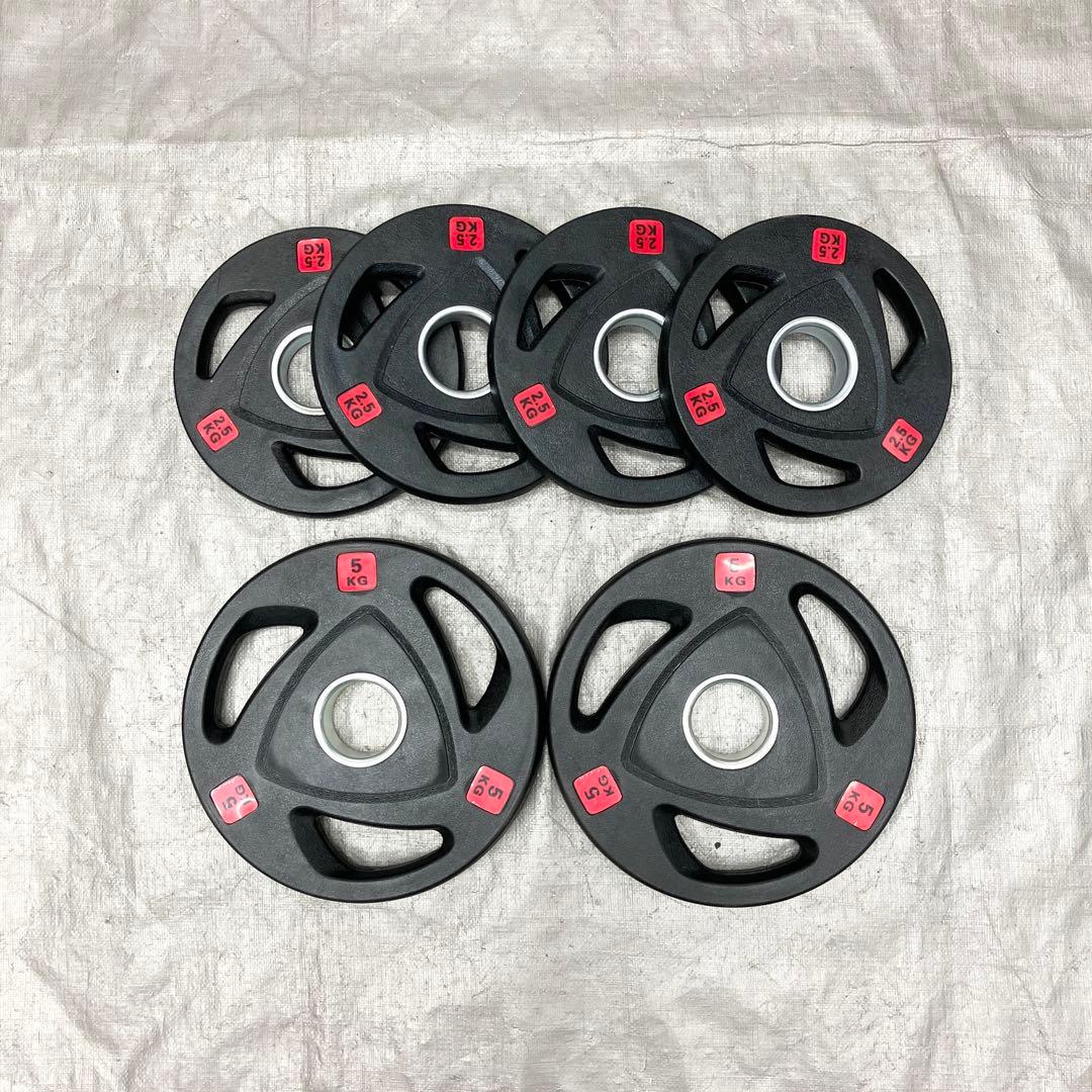 ■全国送料無料■ウエイトプレート 20kgセット 6枚 バーベルプレート