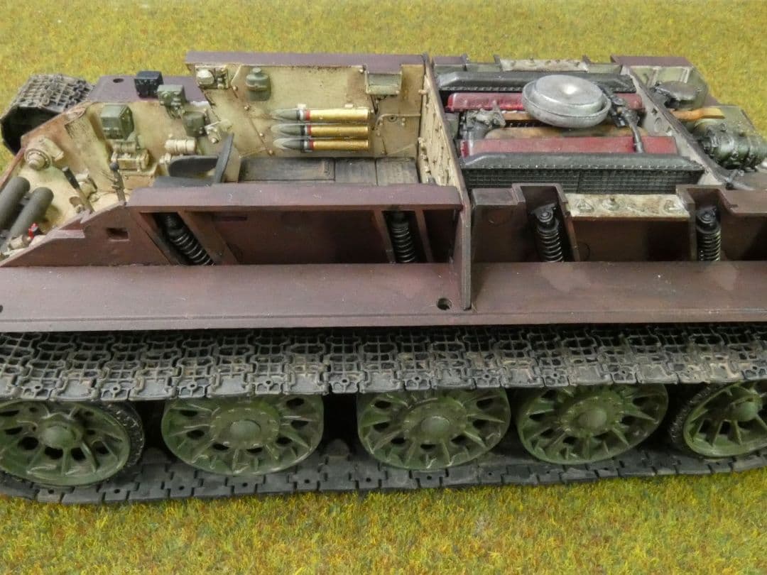 1/35 ソビエト T34/76フルインテリアキット(完成品)