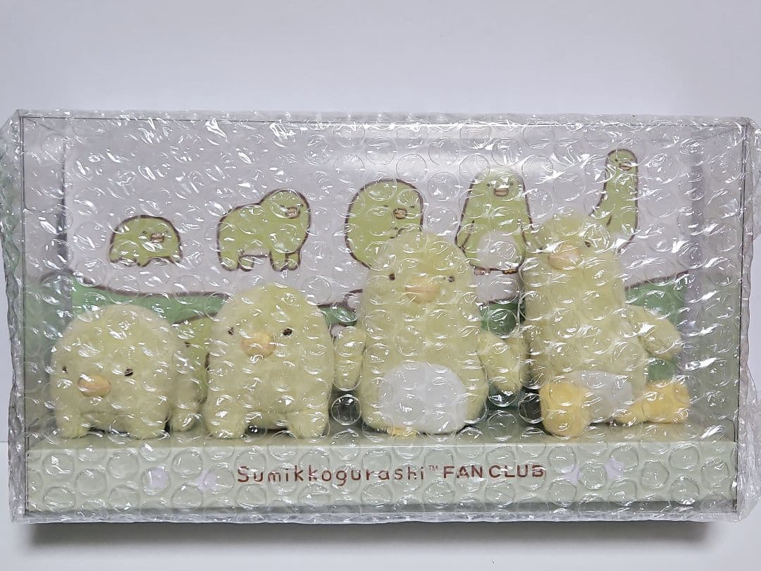 すみっコぐらしFC限定 マニアックてのりぬいぐるみセット ぺんぎん？ 未開封新品