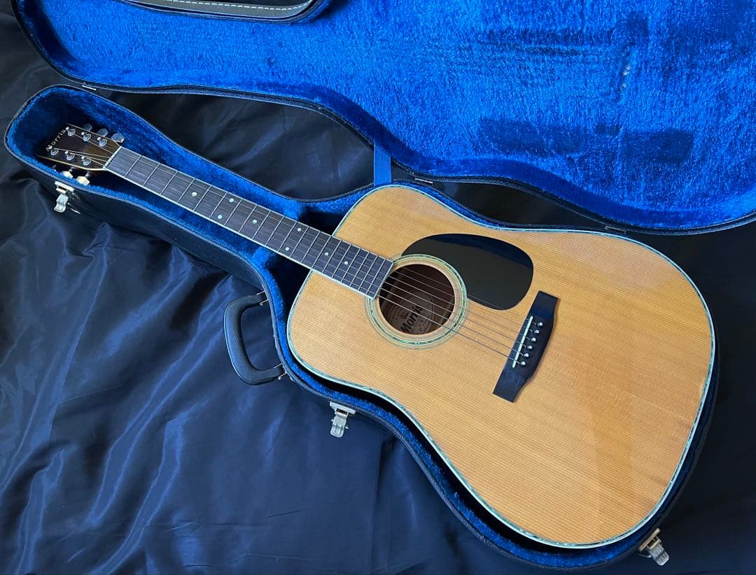 Morris W-30モーリス アコースティックギターハードケース付美品