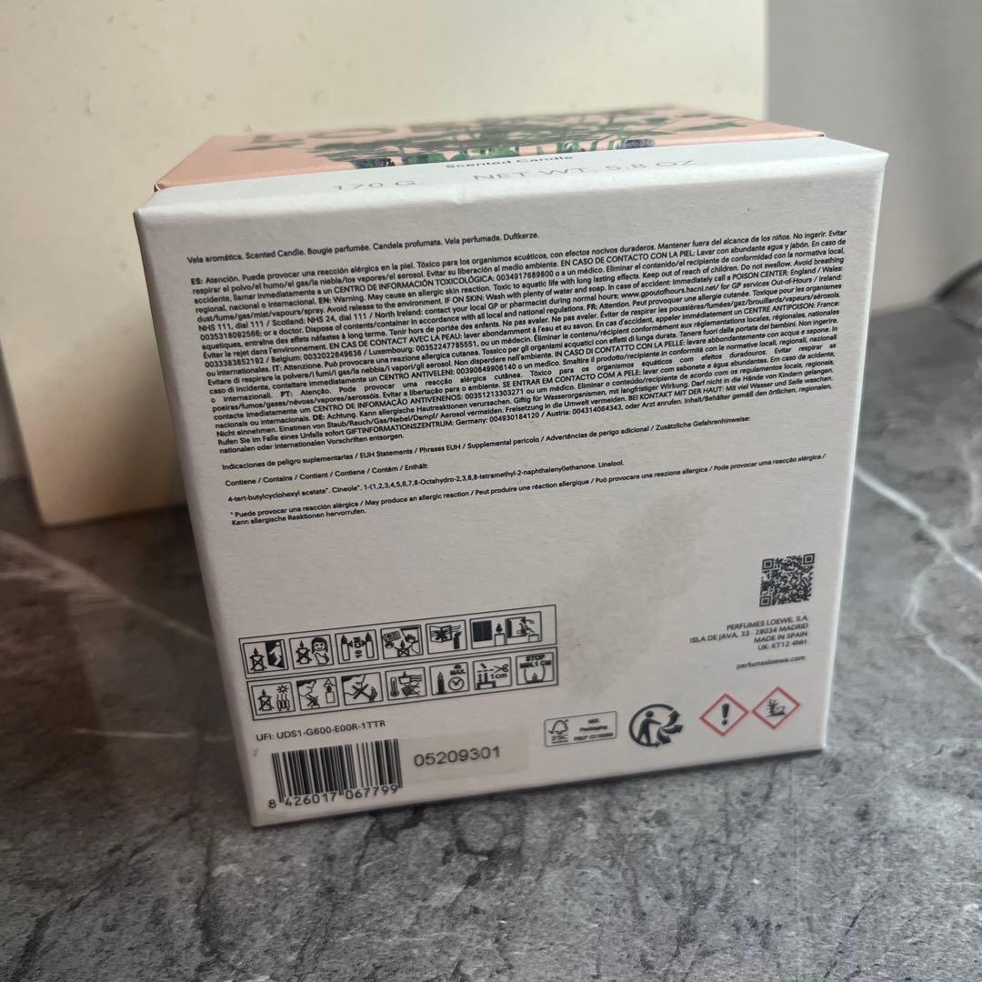 LOEWE キャンドル 小 ショッパー&リッド付