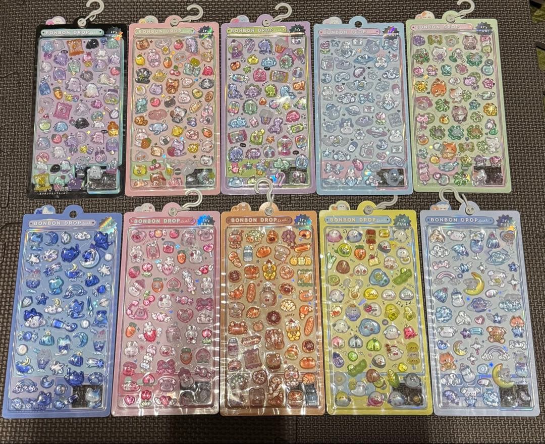 正規品 ボンボンドロップシール クーリア 10枚セット