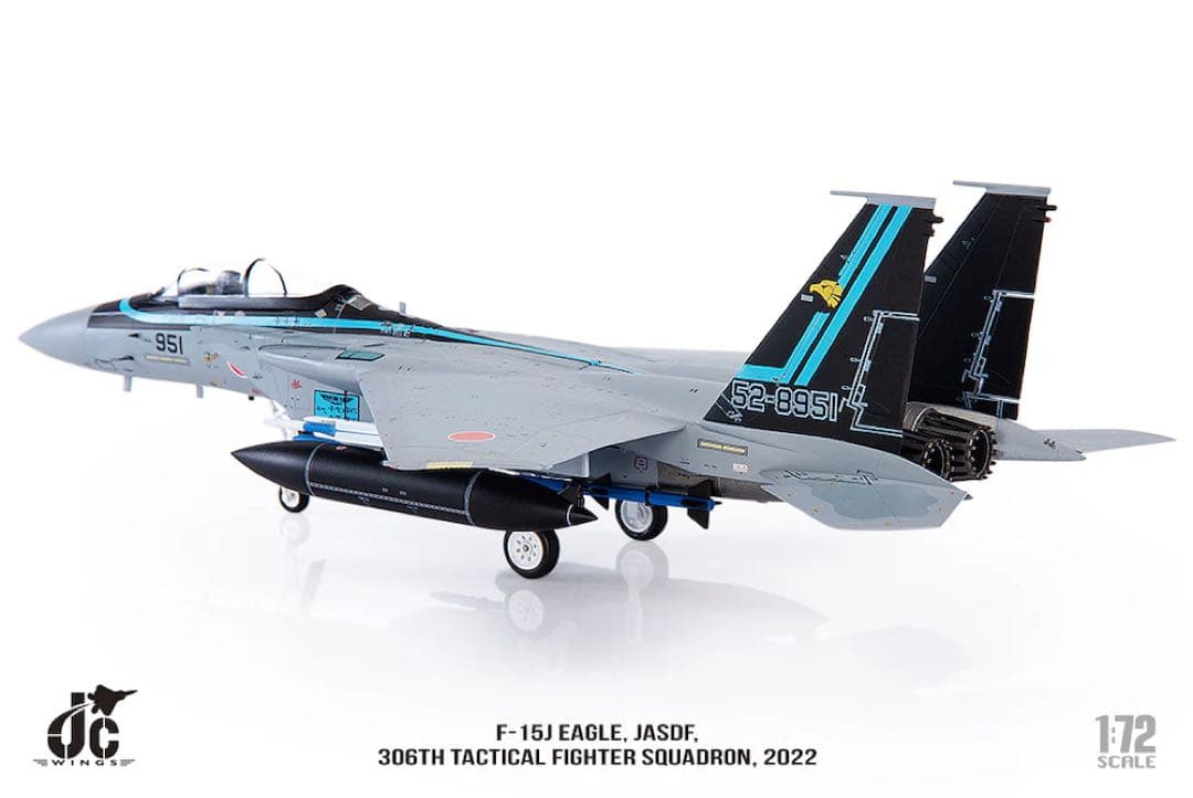 JCWINGS 1/72 F-15J 第6航空団 第306飛行隊　特別塗装