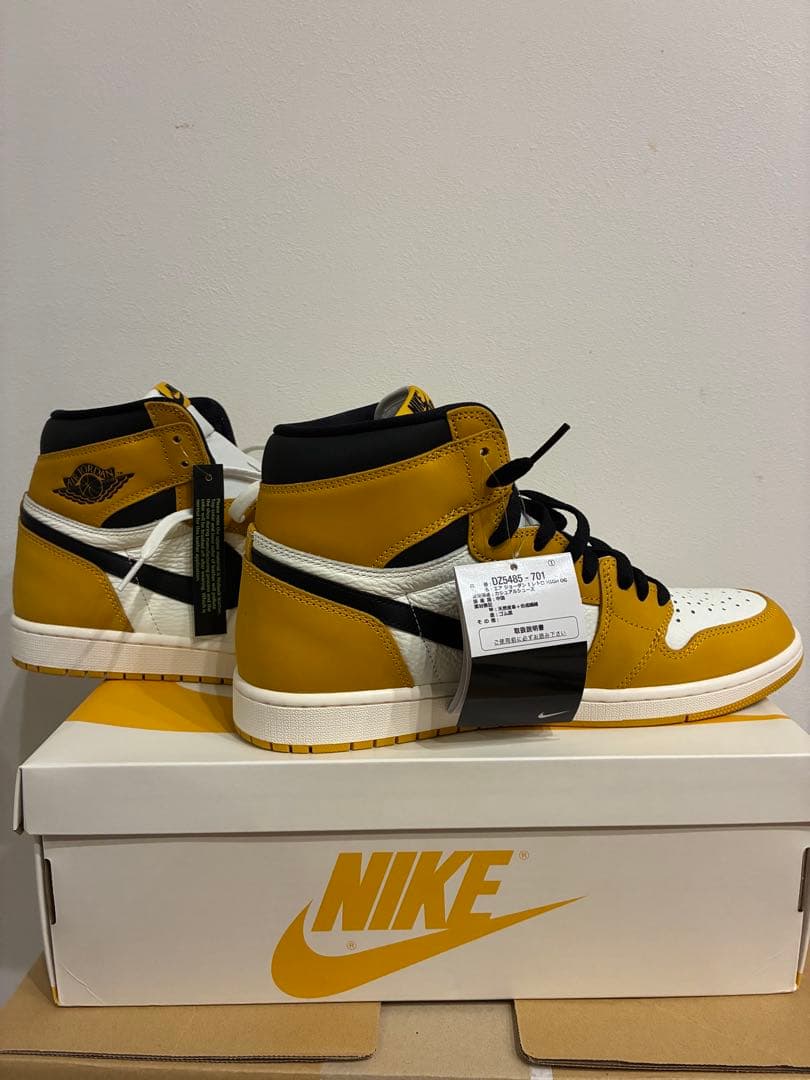 シューズ(男性用) Nike Air Jordan 1 High OG Yellow Ochre