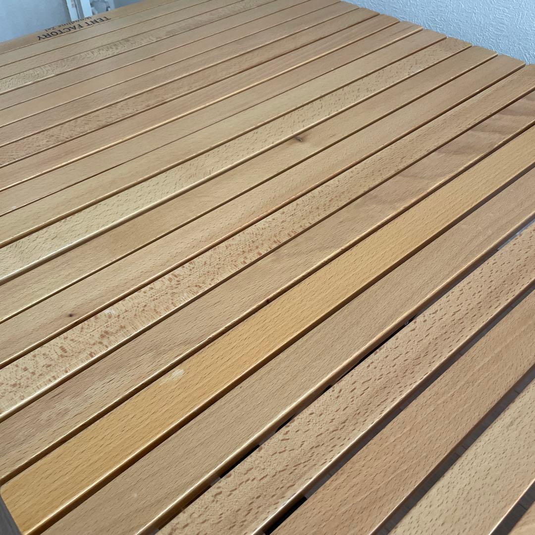 TENT FACTORY Woodline Zel 折りたたみテーブル