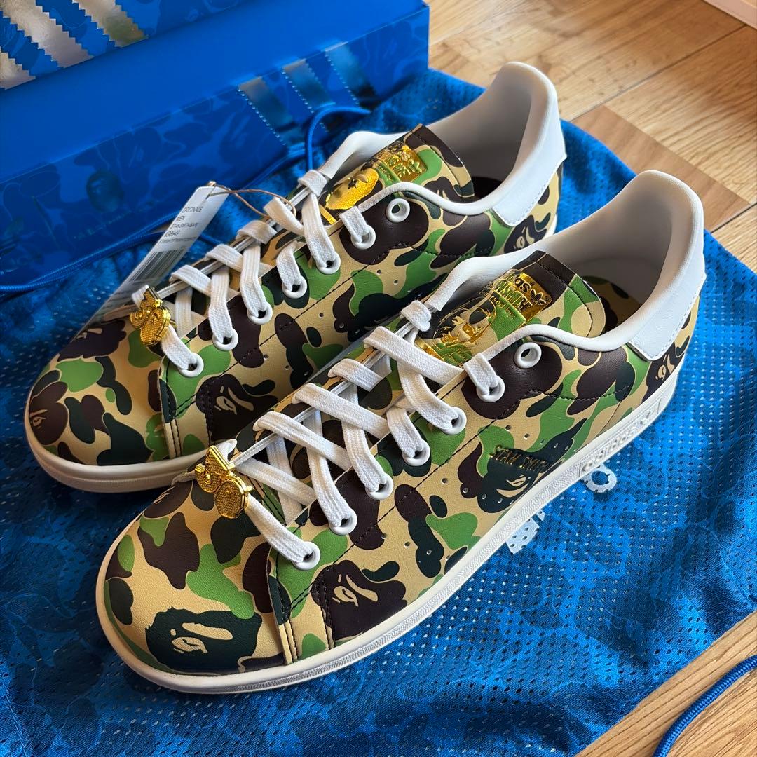 【新品未使用】Adidas Stan Smith BAPE GOLF 26.5㌢