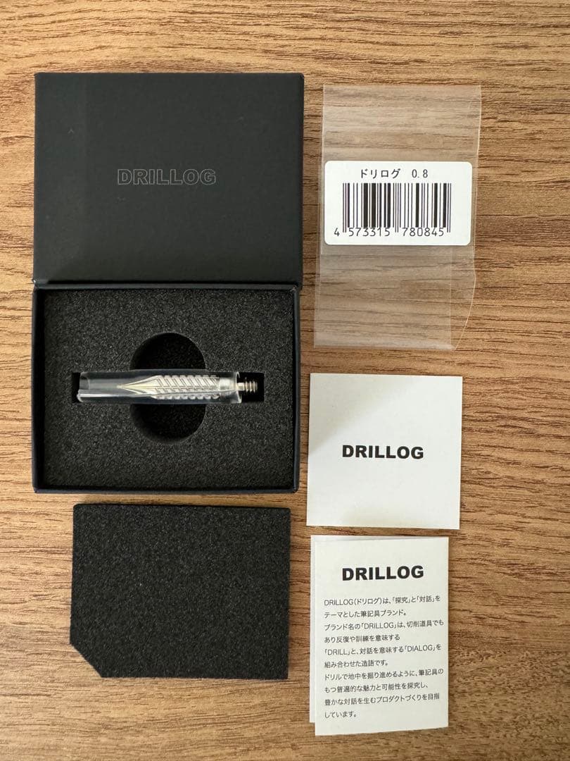 ドリログ オリジナル チタン製ペン先 メタルカラー