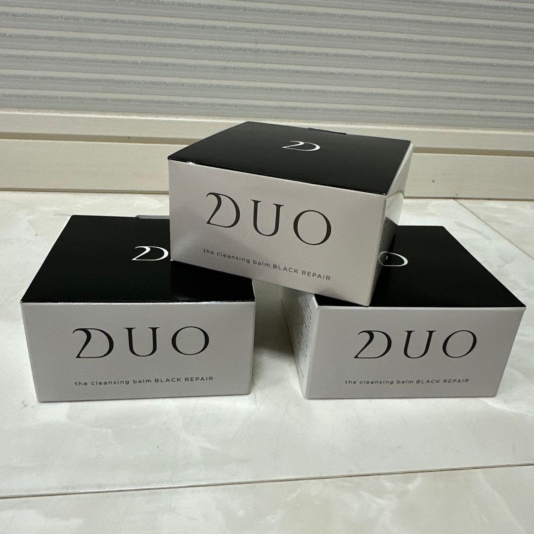 新品未使用　Duo デュオ ザ クレンジングバームブラックリペア 90g×3個