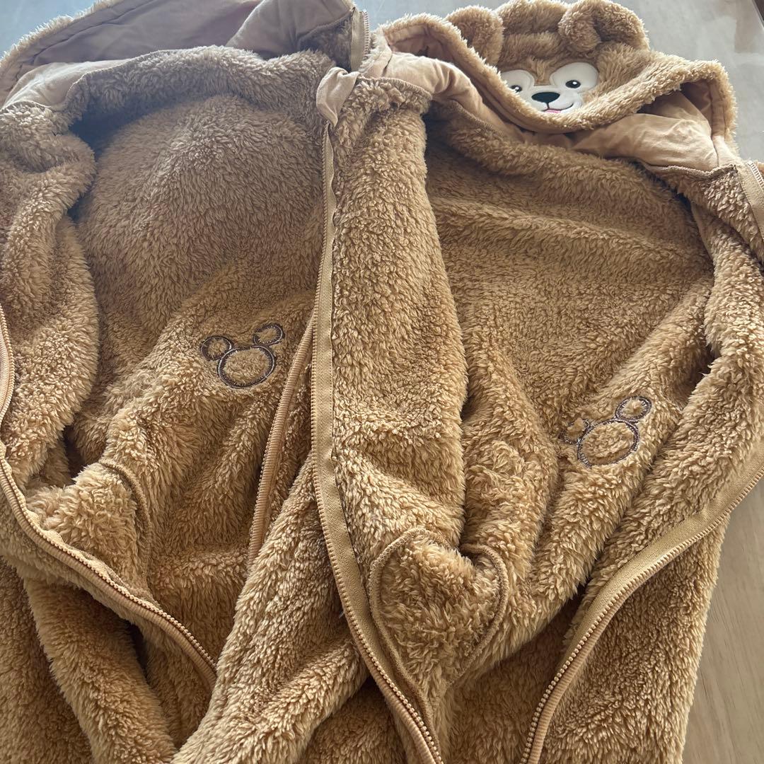 双子　【公式】ダッフィー 着ぐるみ　カバーオール90cm