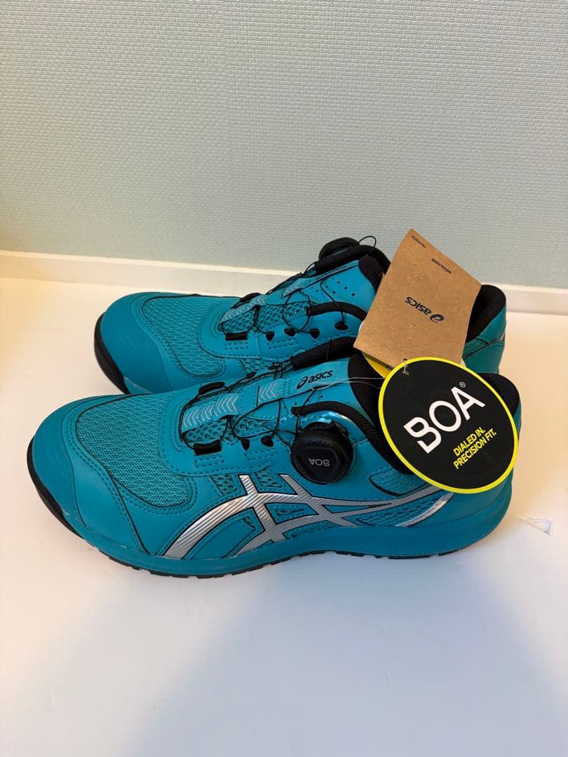 【新品】asics BOA 安全靴 25.0cm 箱なし タグ付