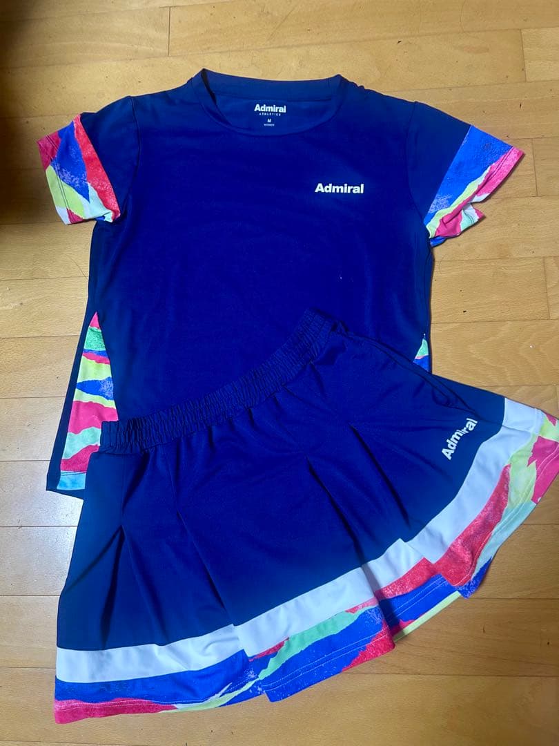 Admiral テニスウェア Tシャツとスカートセット