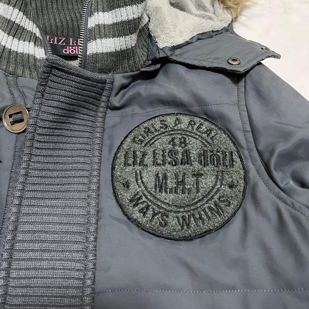 【美品】LIZ LISA doll モッズコート　ファー　平成　当時物　y2k