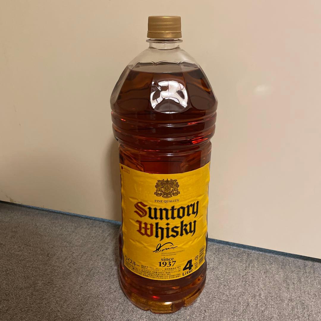 サントリーウイスキー 角4リットル