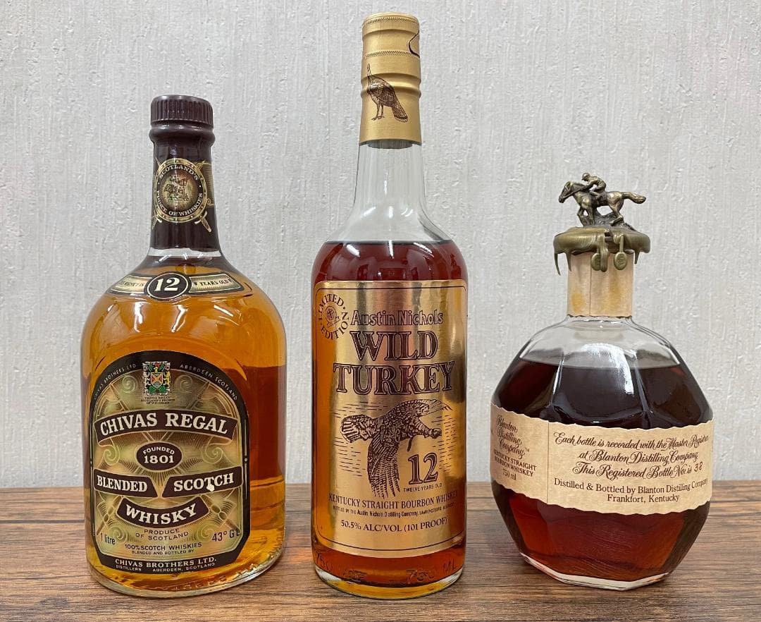 Wild Turkey 12年　他2本セット