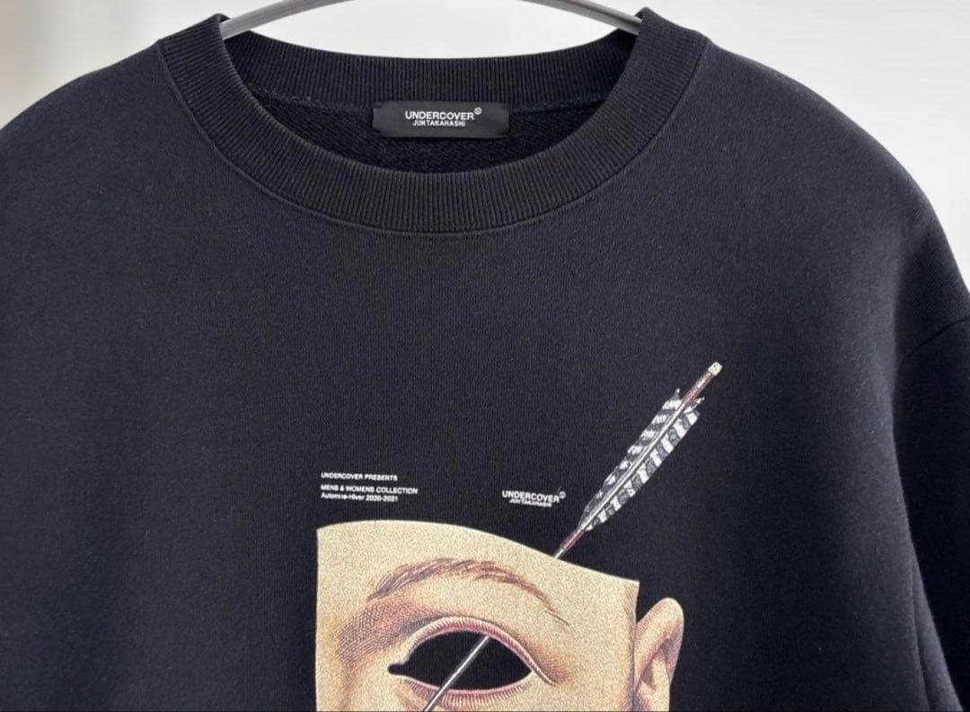 UNDERCOVER Fallen Man ブラックスウェット Lサイズ