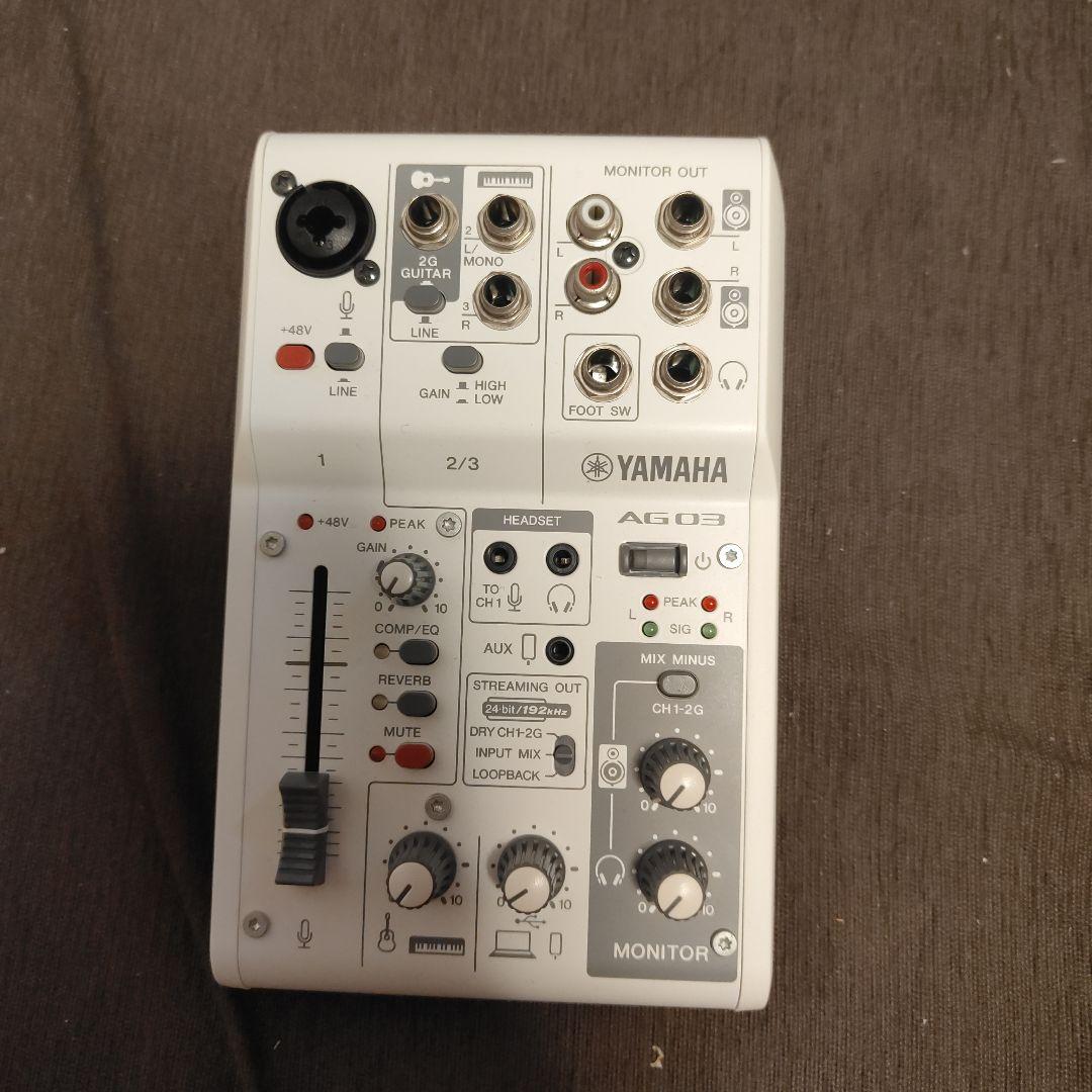 【未使用品】YAMAHA AG03 MK2
