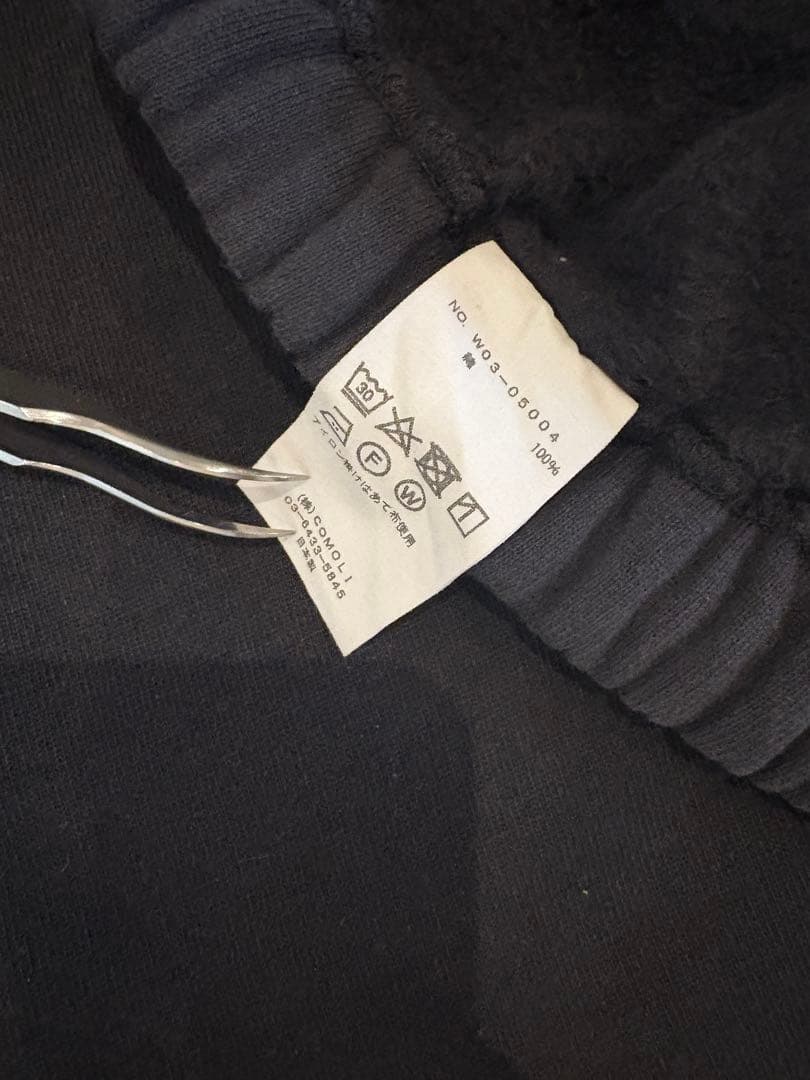 ヤ*ス様 【廃盤】COMOLI 吊裏毛スウェットセットアップ　フェードブラック