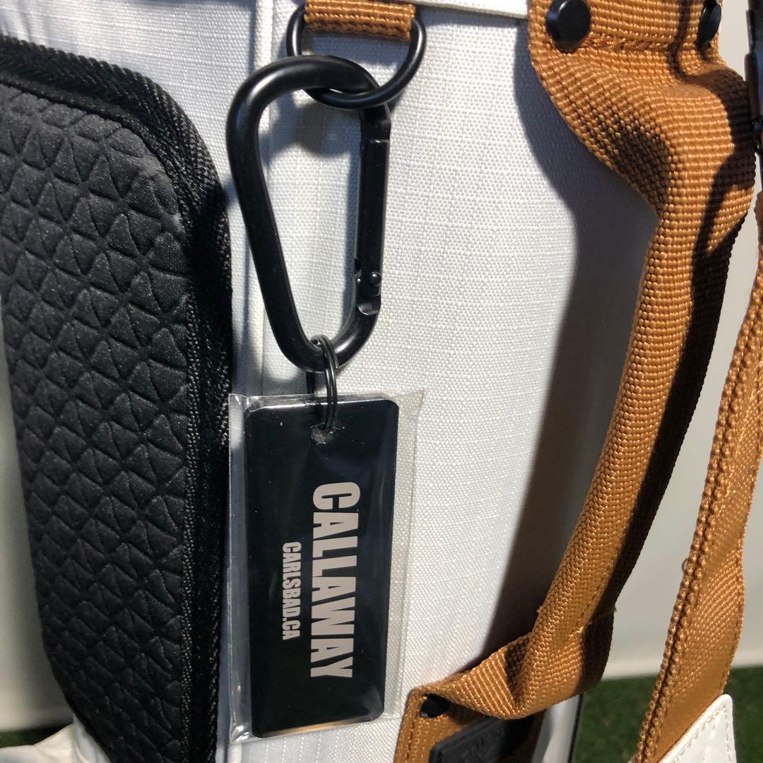 キャロウェイ　レイドバック　スタンド式 キャディバッグ　7.5型 ベージュ