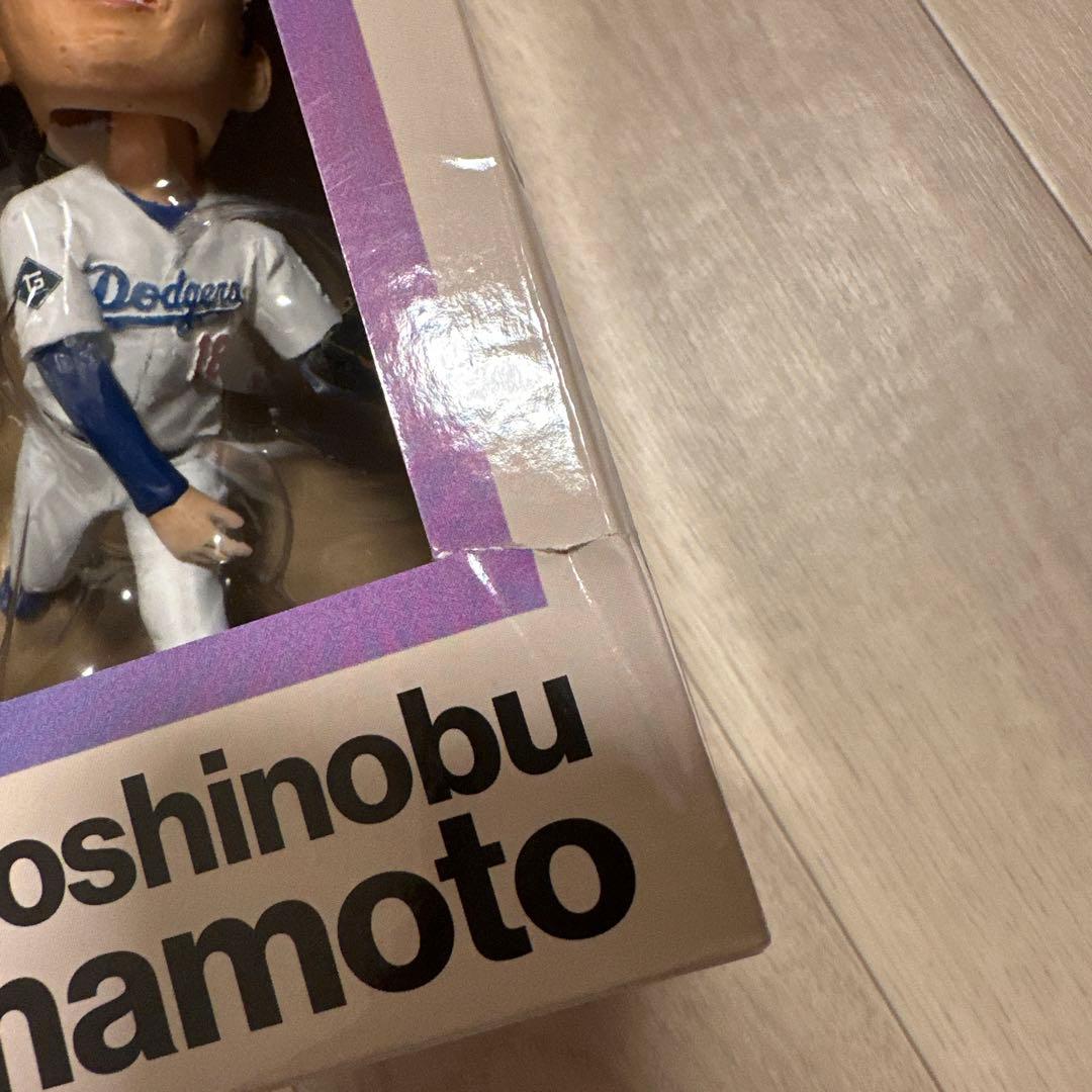 【即発送】ドジャースタジアム 山本由伸　ボブルヘッド パンフレット付き