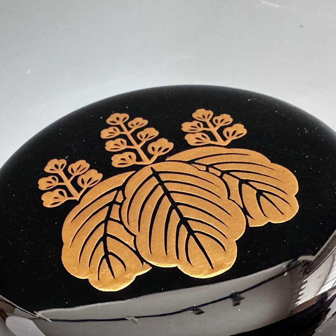 茶道具　桐蒔絵　大棗　内銀地　鈴木光入　共箱　京塗　漆芸　薄茶器　茶会　抹茶