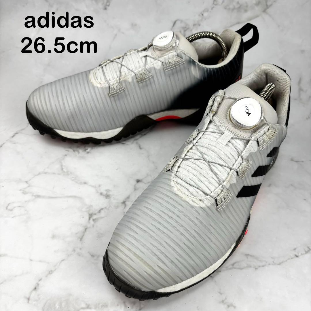 【美品】adidas コードカオス ボア ロウ ゴルフ シューズ 26.5