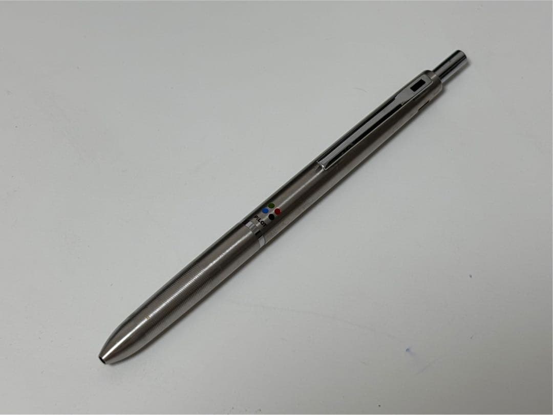 パイロット　細字4色　ボールペン　振り子式　廃盤 pilot